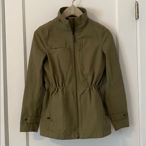 Olive green rugged jacket